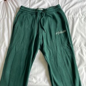 Hollister Green Sweatpants